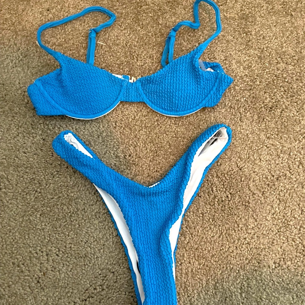 High leg Push up bikini